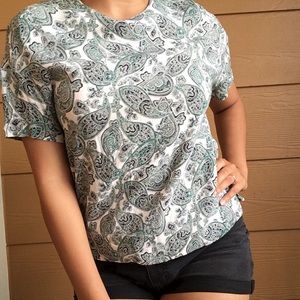 H&M Paisley Blouse!